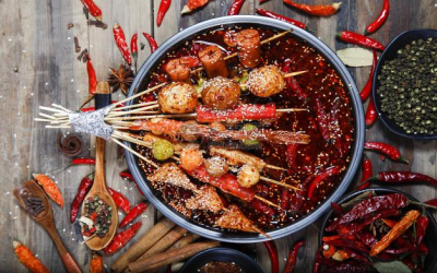 重慶正宗串串香底料的別樣吃法，真的太爽了！